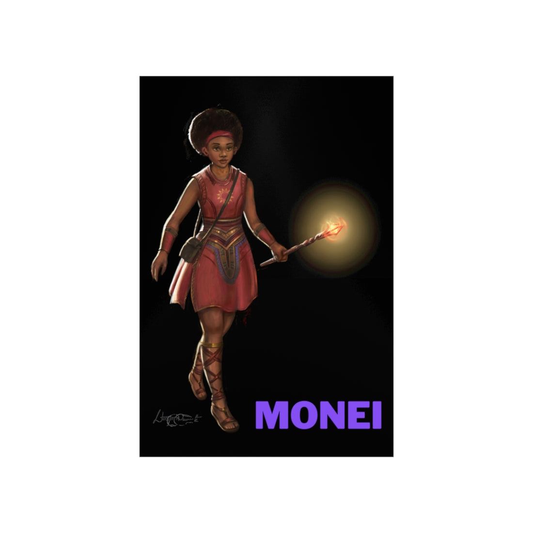 MONEI Movie Premium Poster