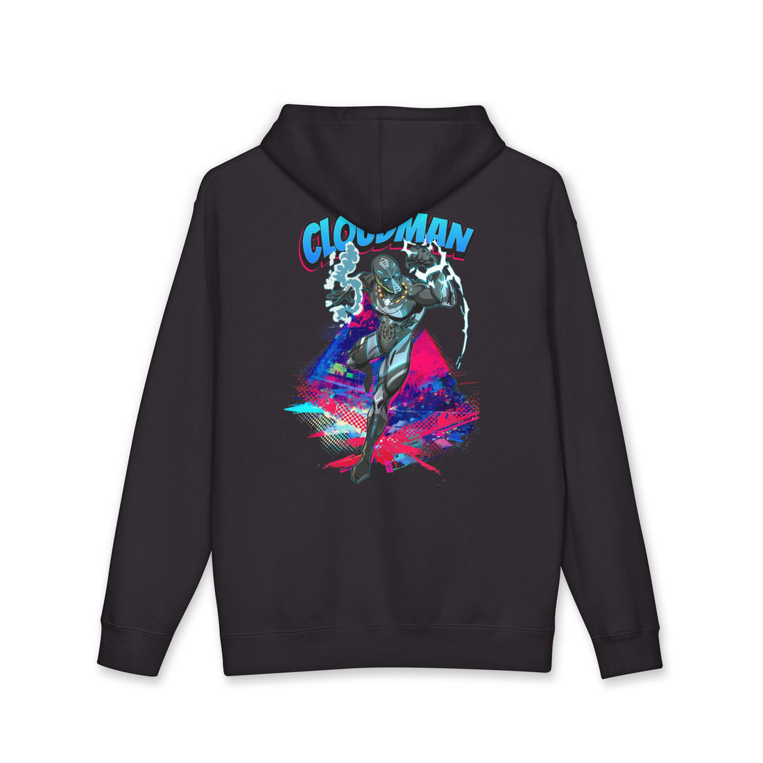 CloudMan & Moabi - Graffiti Style Unisex Heavyweight Hoodie