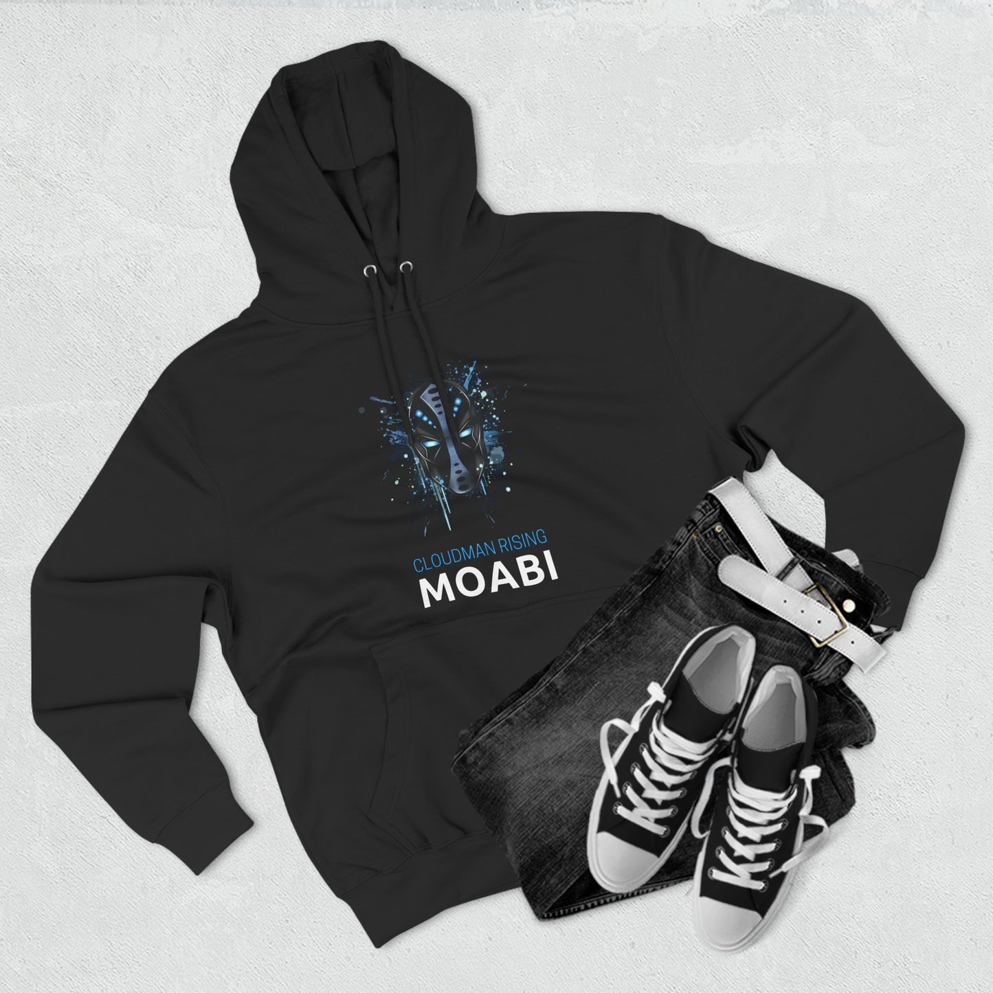 CLOUDMAN RISING | MOABI Premium Pullover Hoodie  No 2