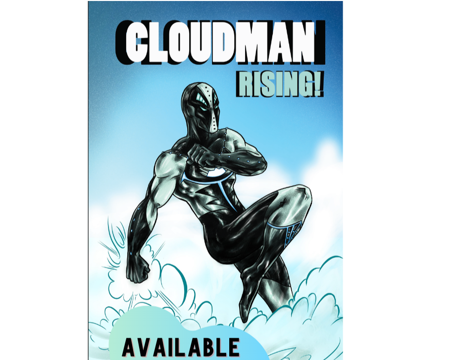 Cloudman Rising - Print