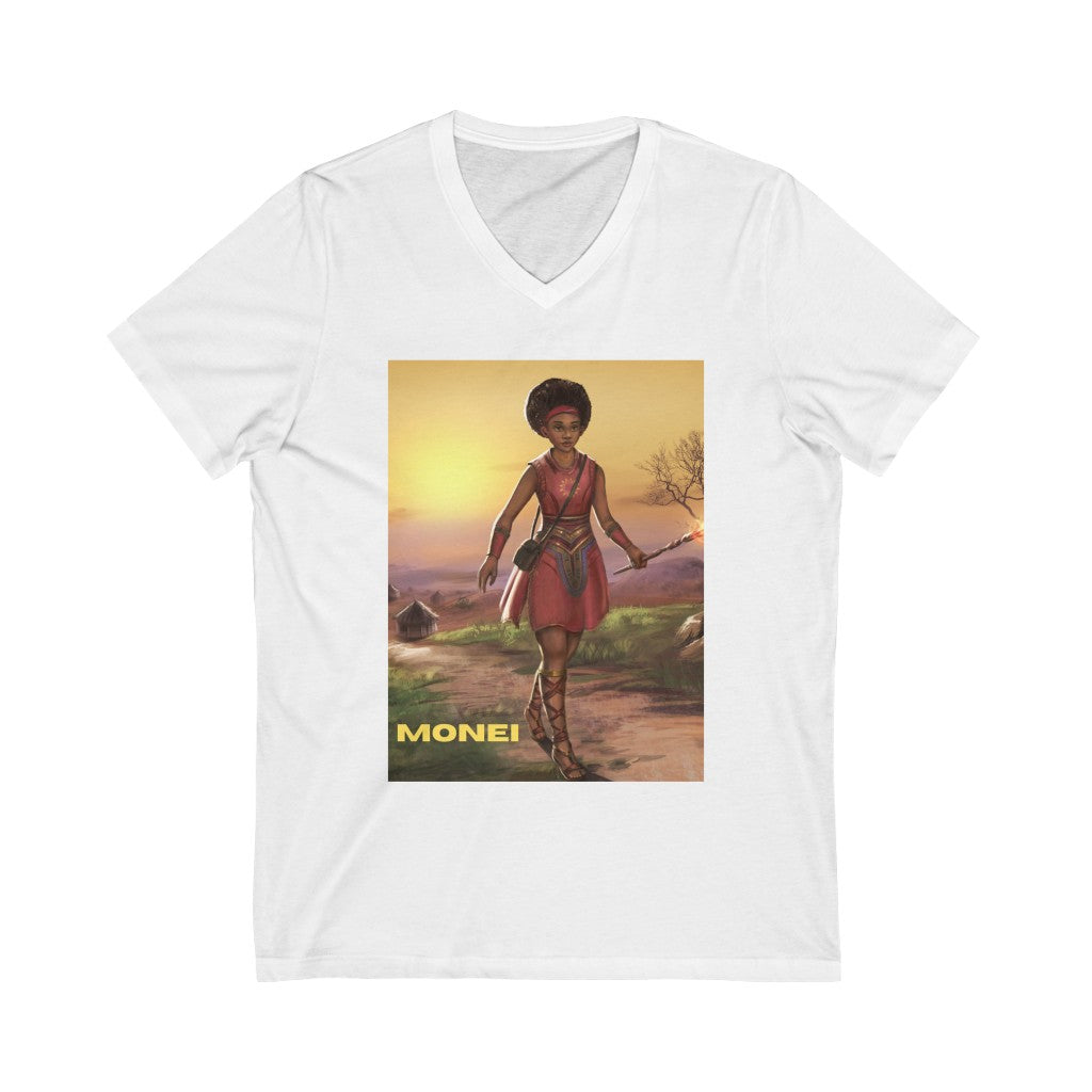 Monei -  V-Neck Tee